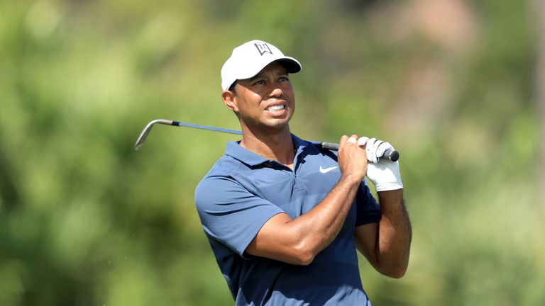 Tiger Woods during the third round of the 2018 Honda Classic on The Champions Course at PGA National Resort 