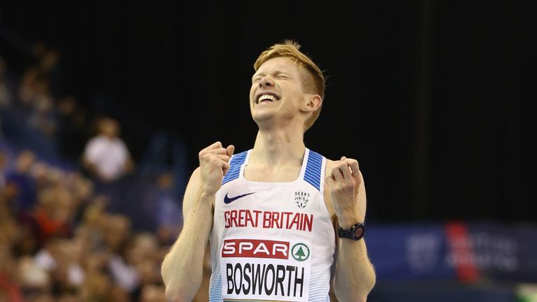 Tom Bosworth triumphed in the men's 5000m walk final