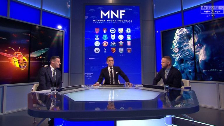 Mnf Review Monday Night Football With Jamie Carragher And Wayne Rooney Football News Sky Sports