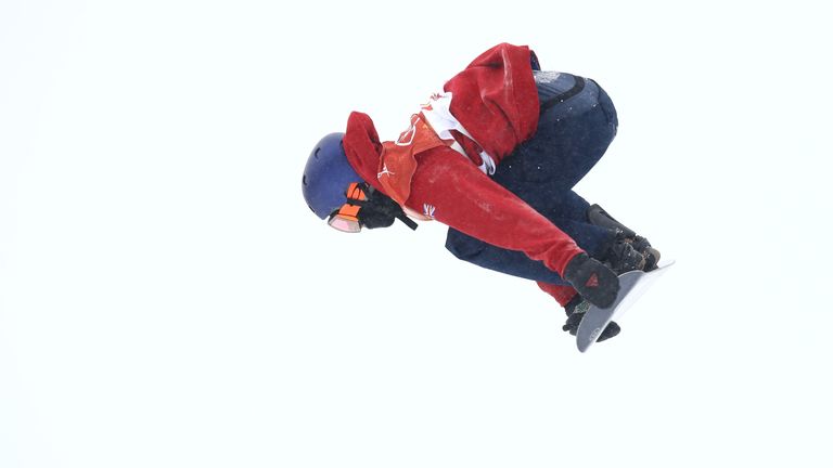 Team GB's Billy Morgan in Men's Slopestyle