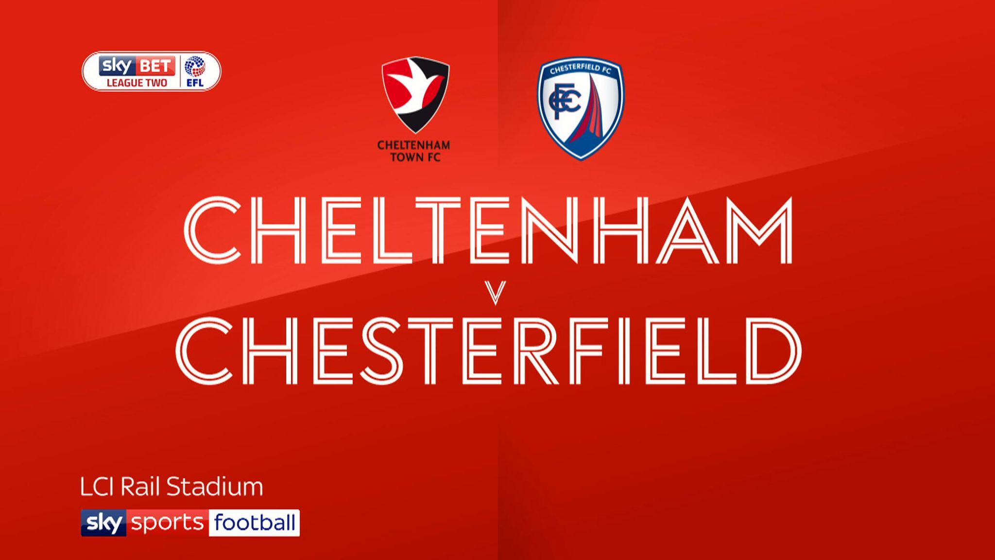 Live match preview - Cheltenham vs Chesterfld 17.03.2018