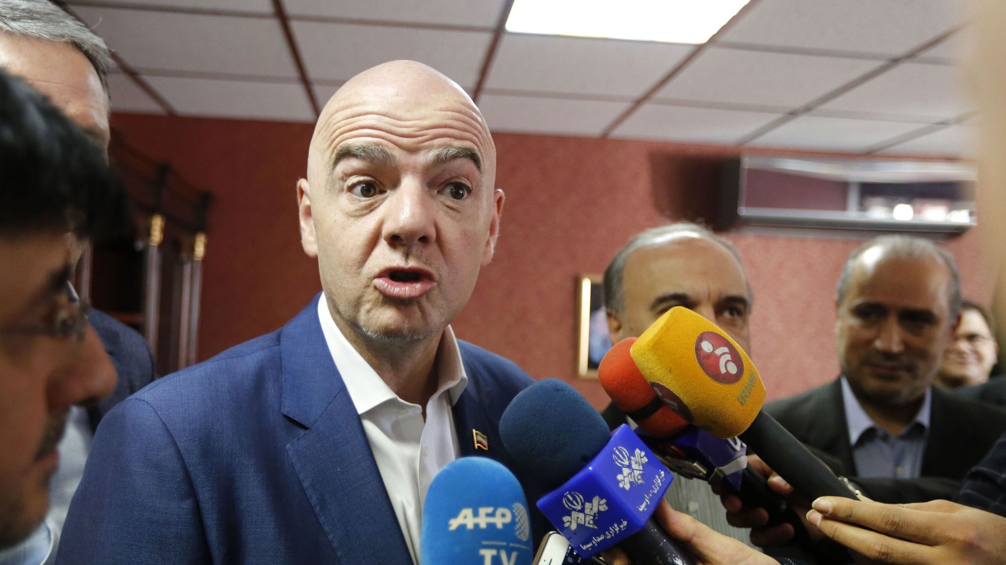Infantino Acknowledges Visa Issues and Ticket Pricing Controversies Infantino Acknowledges Visa Issues and Ticket Pricing Controversies