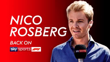 Nico Rosberg joins the Sky F1 team