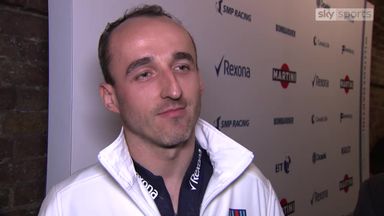 Kubica's emotional F1 return