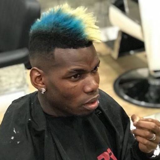 Pogba's new France haircut