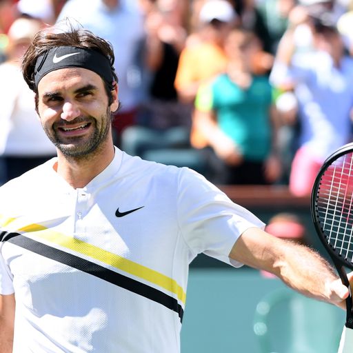 Federer reaches Indian Wells final