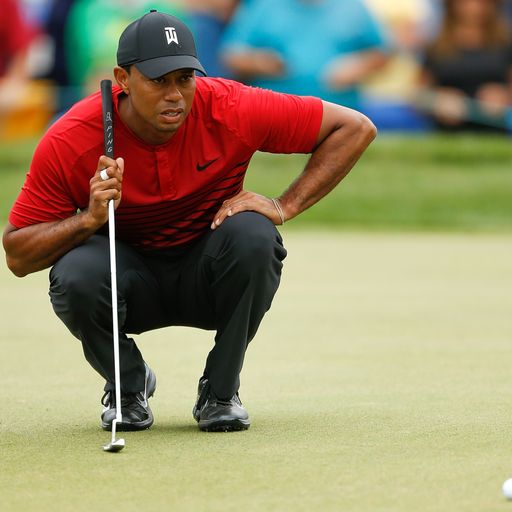 WATCH: Woods' monster birdie