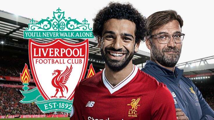 Mohamed Salah and Jurgen Klopp