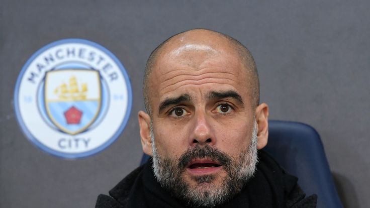 Pep Guardiola says his agent is not in Manchester to discuss a new contract for him