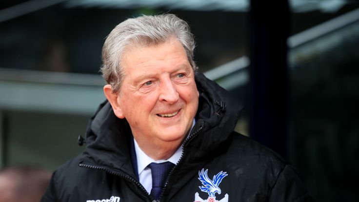Crystal Palace manager Roy Hodgson during the Premier League match against Liverpool at Selhurst Park