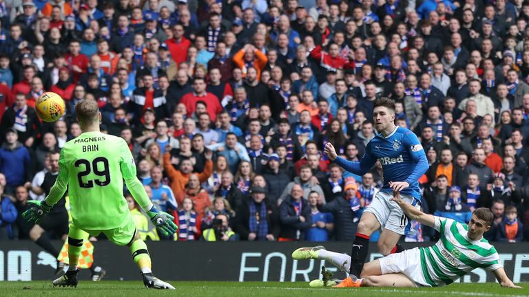 Josh Windass fires Ranges ahead at Ibrox