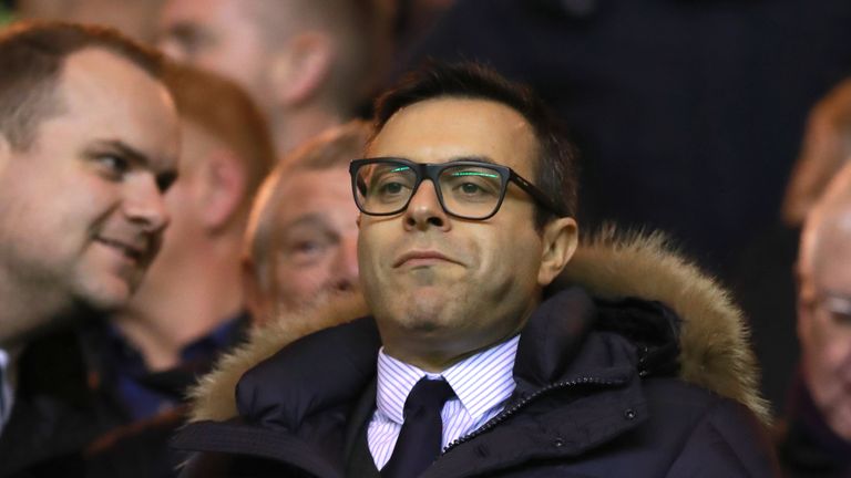 Leeds United's owner Andrea Radrizzani