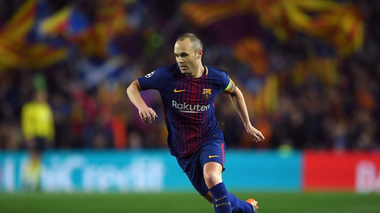 Andres Iniesta says he will make a decision on his Barcelona future in the next few months