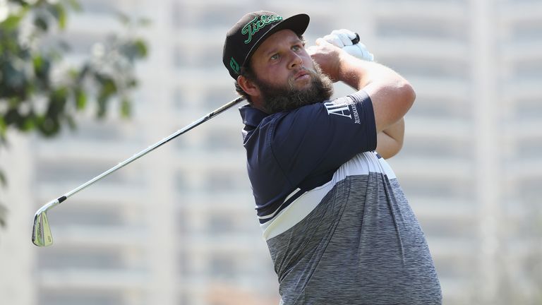 Andrew Johnston during day three of the Hero Indian Open at Dlf Golf and Country Club on March 10, 2018 in New Delhi, India.