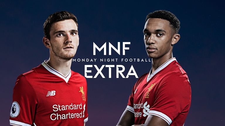 Liverpool full-backs Andy Robertson and Trent Alexander-Arnold