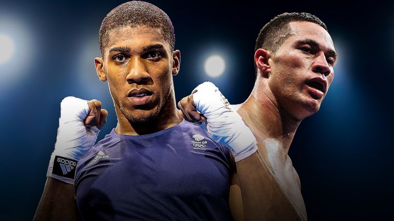 Anthony Joshua v Joseph Parker ***DO NOT USE FOR NEWS STORIES****SAVED FOR AJ FEATURE*** 