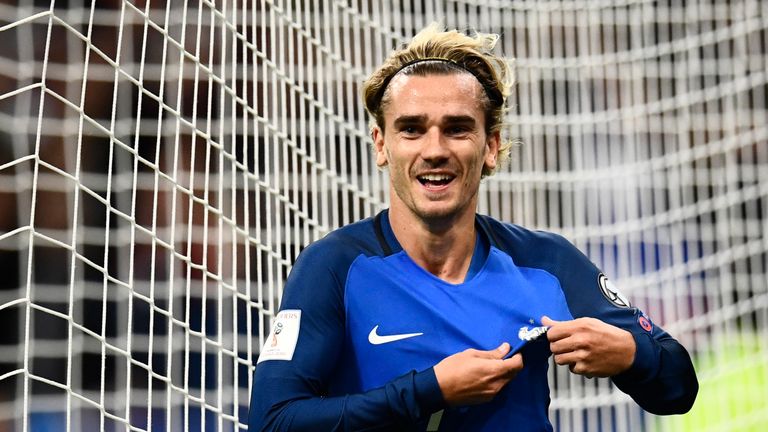 Antoine Griezmann will hope to go one better in Russia after France lost the Euro 2016 final to Portugal