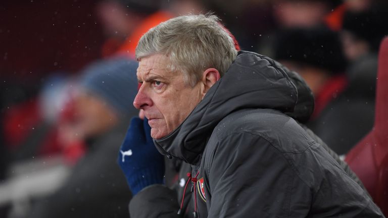 LONDON, ENGLAND - MARCH 01: of Arsenal during the Premier League match between Arsenal and Manchester City at Emirates Stadium on March 1, 2018 in London, England. (Photo by Stuart MacFarlane/Arsenal FC via Getty Images)