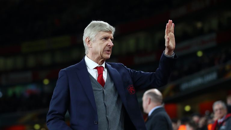 during the UEFA Europa League Round of 16 Second Leg match between Arsenal and AC Milan at Emirates Stadium on March 15, 2018 in London, England.