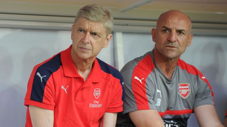 LENS, FRANCE - JULY 22: of Arsenal during a pre season friendly between RC Lens and Arsenal at Stade Bollaert-Delelis on July 22, 2016 in Lens. (Photo by Stuart MacFarlane/Arsenal FC via Getty Images)