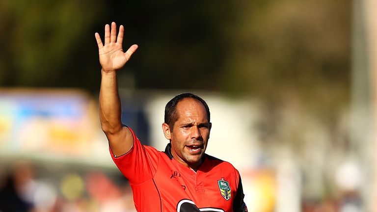 SYDNEY, AUSTRALIA - MARCH 11: during the round one NRL match between the Penrith Panthers and the Parramatta Eels at Panthers Stadium on March 11, 2018 in Sydney, Australia. (Photo by Mark Kolbe/Getty Images)