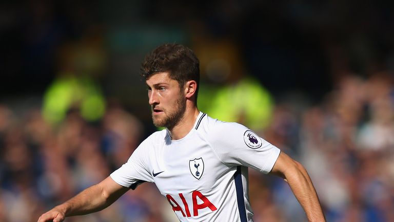 of Everton of Tottenham Hotspur during the Premier League match between Everton and Tottenham Hotspur at Goodison Park on September 9, 2017 in Liverpool, England.