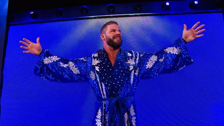 Bobby Roode enters the arena