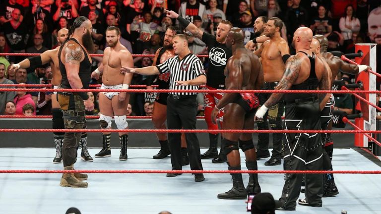 Braun Strowman entered - and won - a battle royal to find the number one tag team contenders
