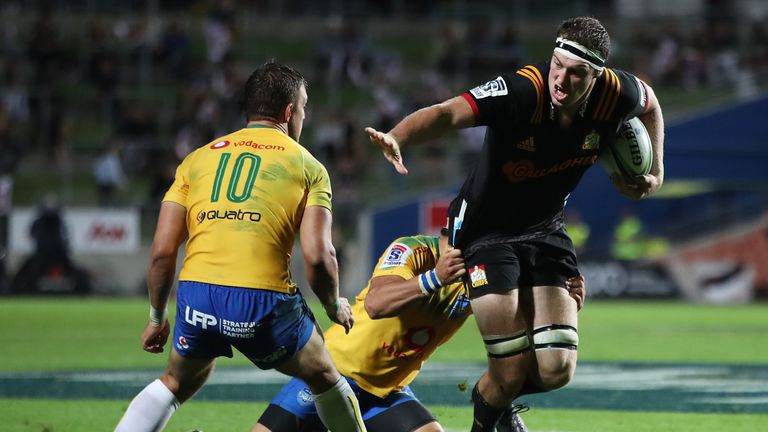 Second row Brodie Retallick was sensational in victory 