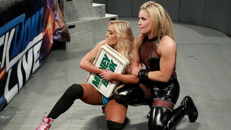 Carmella came close to another cash-in against SmackDown champion Charlotte Flair