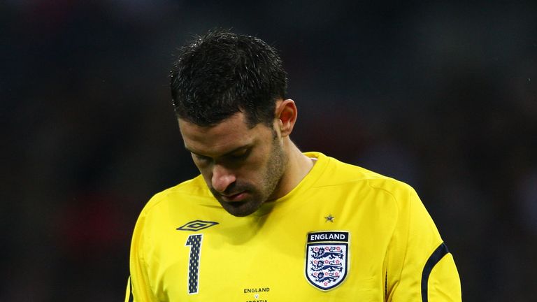 Scott Carson was at fault as England failed to qualify for Euro 2008