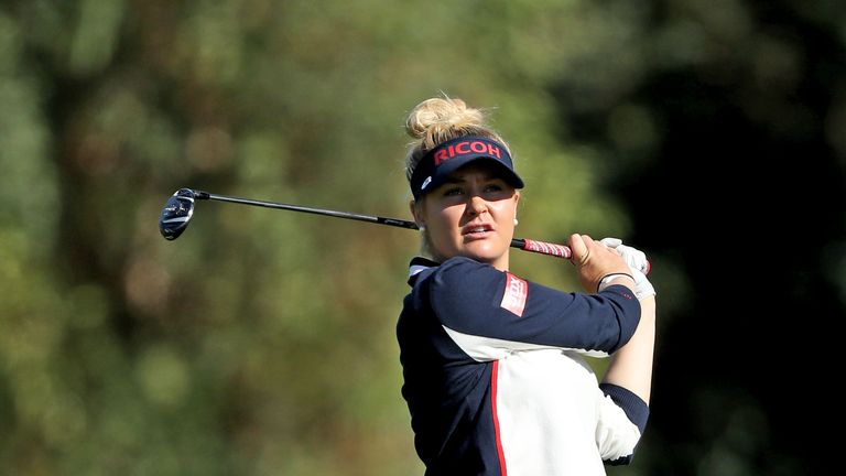 during the second round of the 2018 ANA Inspiration on the Dinah Shore Tournament Course at Mission Hills Country Club on March 30, 2018 in Rancho Mirage, California.