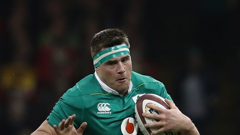 CJ Stander in action for Ireland