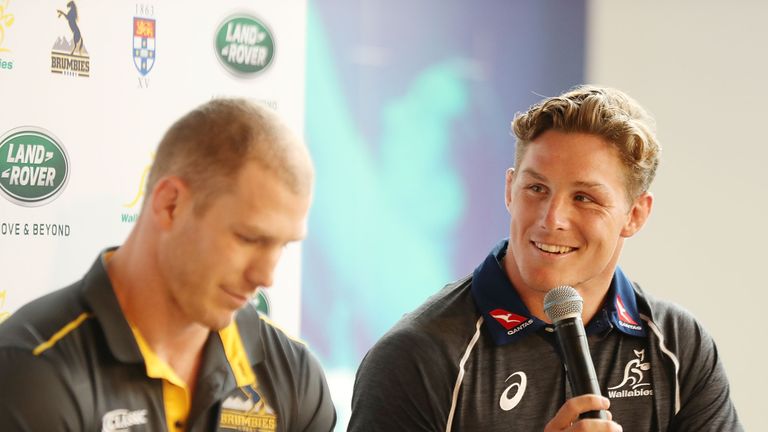 David Pocock and Michael Hooper are expected to forom part of a formidable Wallabies back row at next year's World Cup in Japan