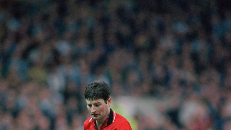 Denis Irwin during his 12-year career with the Reds