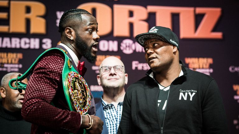 Deontay Wilder ha anunciado una revancha con Luis Ortiz el 23 de noviembre 