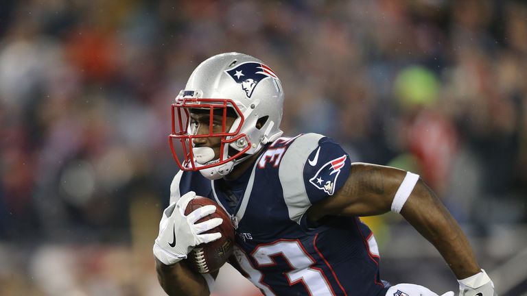 in the AFC Championship Game at Gillette Stadium on January 22, 2017 in Foxboro, Massachusetts.