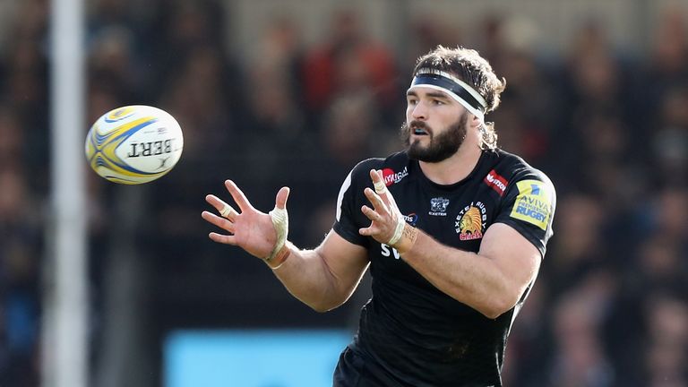 Exeter's Don Armand has been called into the England squad