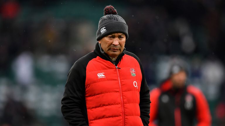 England head coach Eddie Jones has presided over three defeats this Six Nations campaign