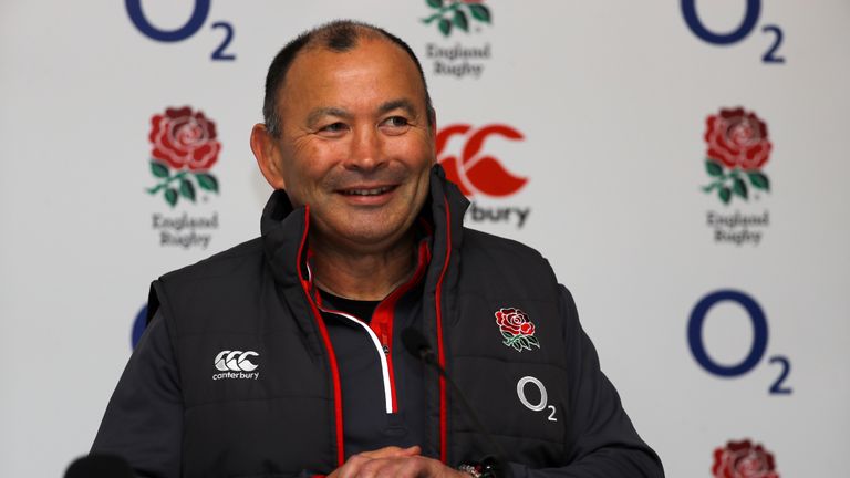 Eddie Jones signed a two-year contract extension with England in January