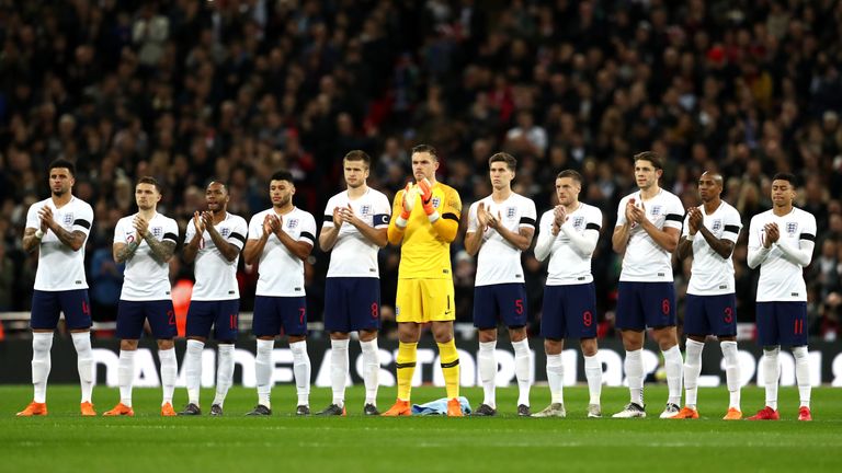  during the International friendly between England and Italy at Wembley Stadium on March 27, 2018 in London, England.