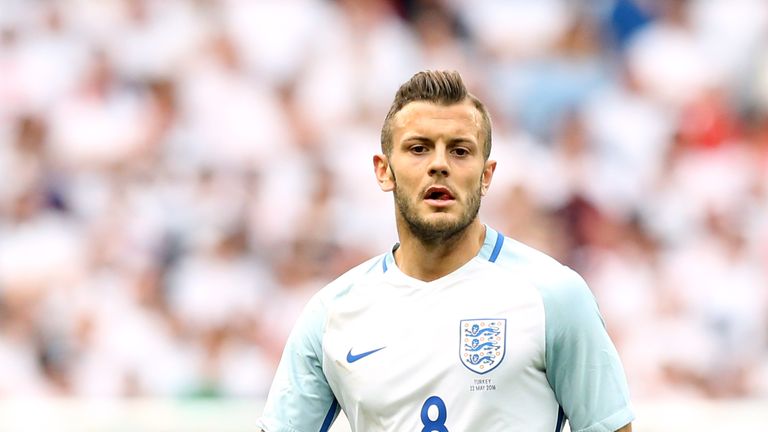 England's Jack Wilshere during the international friendly against Turkey at the Etihad Stadium