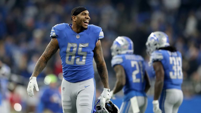 Eric Ebron pasó dos años con los Colts de Indianápolis