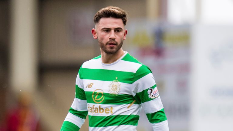 Celtic winger Patrick Roberts, who is on loan from Manchester City