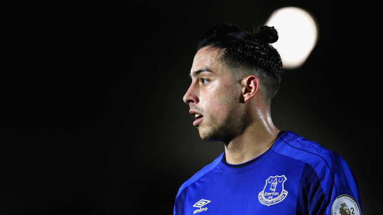 Ramiro Funes Mori is eyeing a return to the Everton first team following his comeback from injury