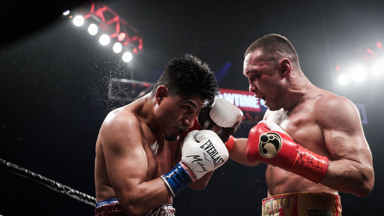 Garcia vs Lipinets (Amanda Westcott/SHOWTIME)