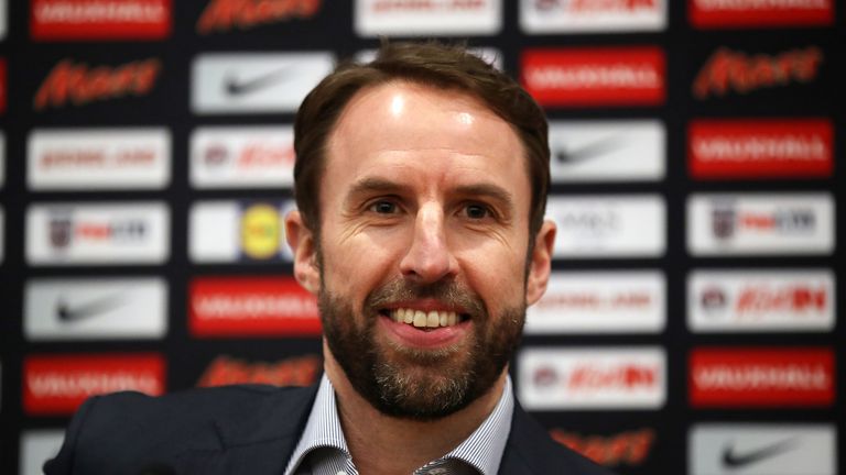 England manager Gareth Southgate during the team announcement at St George's Park on 15 March, 2018