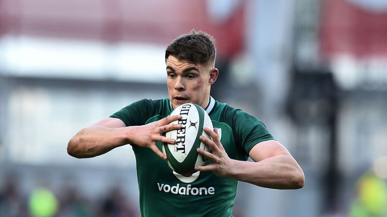 Garry Ringrose looks to attack for Ireland