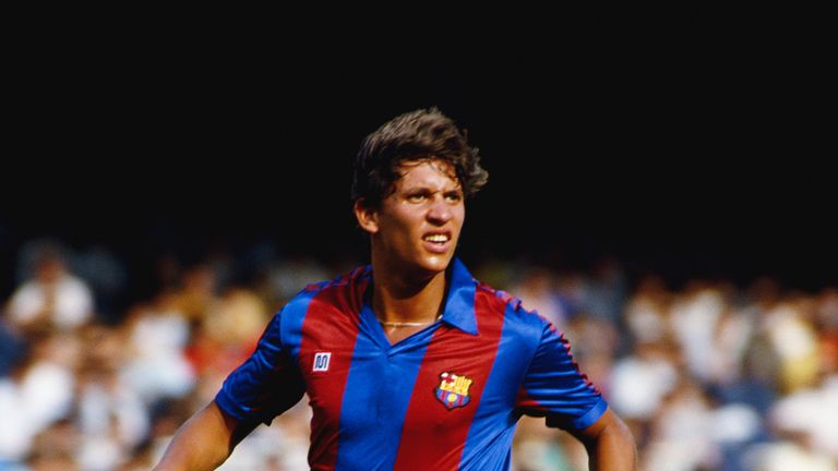 Gary Lineker joined Barcelona from Everton in 1986 and spent three years at the club, scoring 52 goals in 137 appearances, with his last match coming in 1989