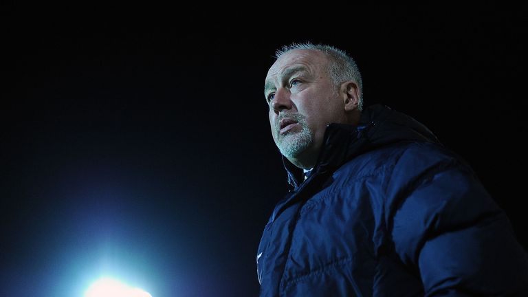 TORQUAY, ENGLAND - FEBRUARY 20: Gary Owers during the Vanarama National League match between Torquay United and Sutton United at Plainmoor